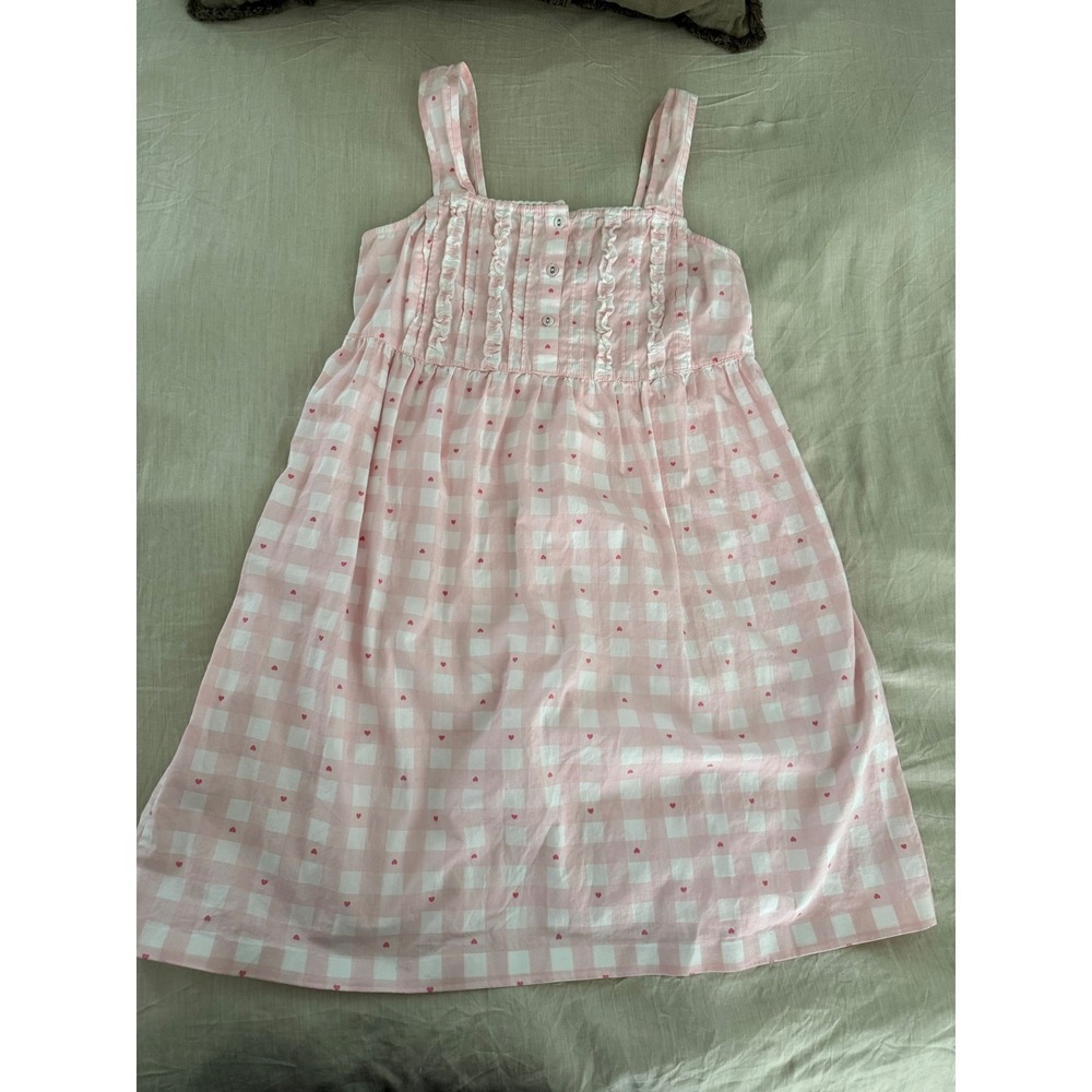 Charter Club Mommy & Me Gingham Nightgown Marys Rose color Sz M